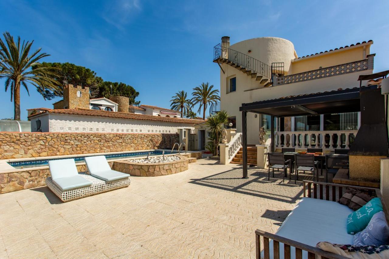 Welcs Villa Falconera 017 Emp Con Piscina Privada Empuriabrava Exteriör bild